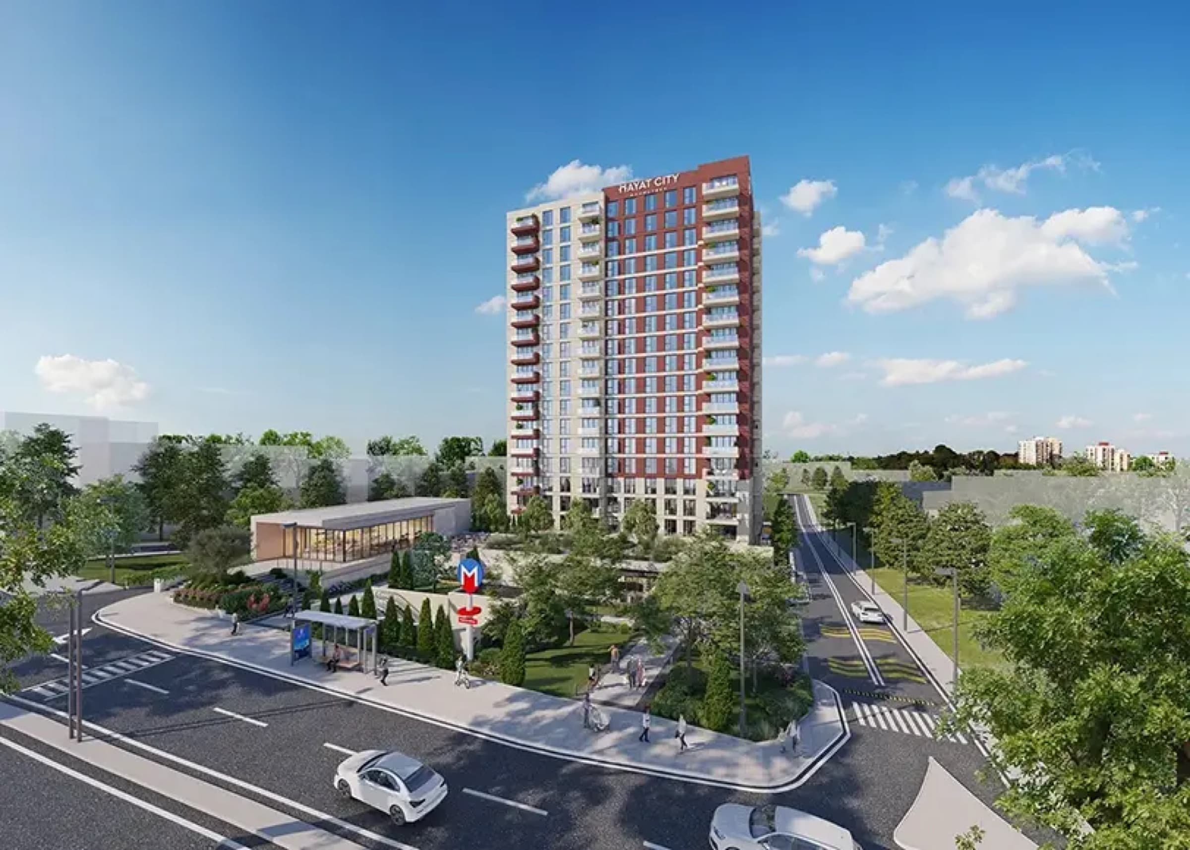 3+1 apartment at Hayat City