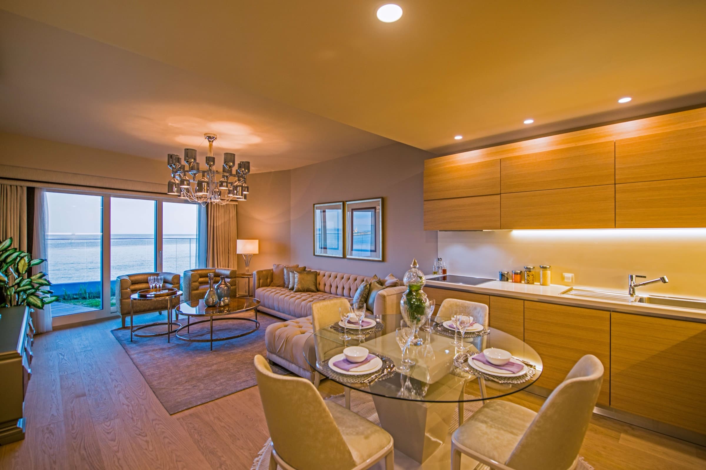 1+1 residence at SeaPearl Ataköy